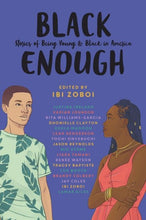 Book cover showing list of authors and a young black man and woman