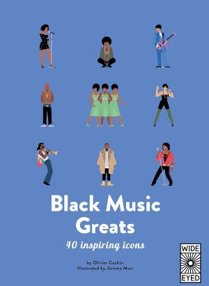 A selection of images showing different black musicians