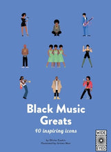 A selection of images showing different black musicians