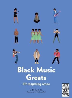 A selection of images showing different black musicians