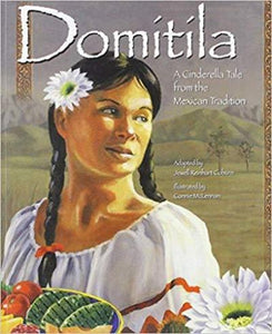 Book cover  Girl with Dark braided hair wearing white dress and white flower