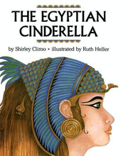 Book cover: A drawing of a blond Ancient Egyptian girl in headdress in profle